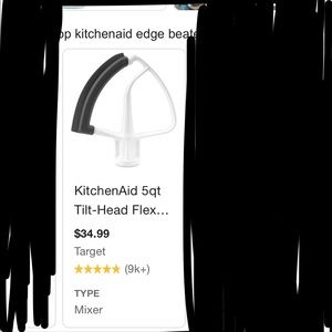 Kitchen aid Flex edge beater